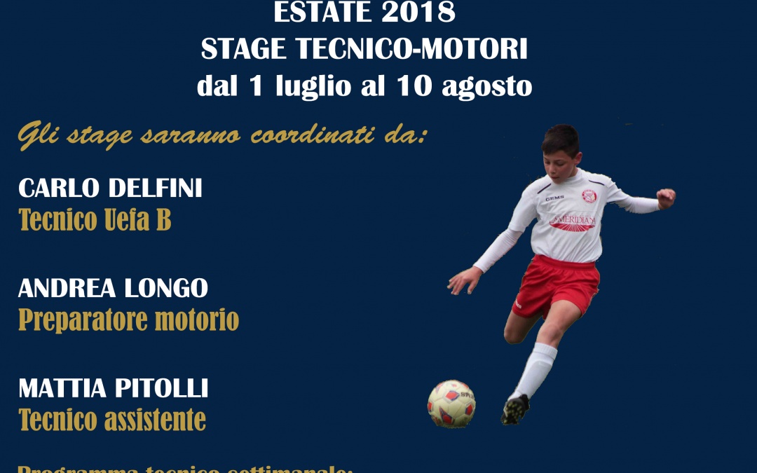 Aperte le iscrizioni aglo stage estivi 2018: info e dettagli
