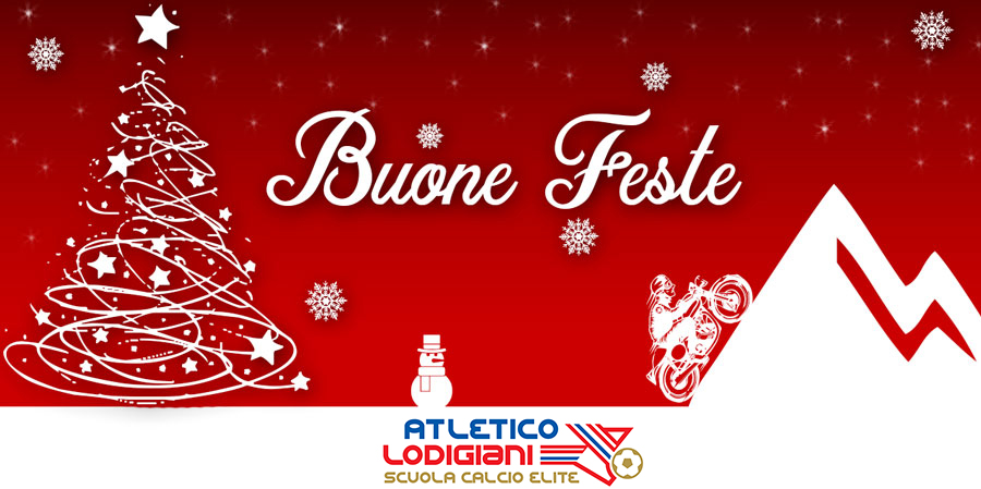 Buone feste dall’Atletico Lodigiani!
