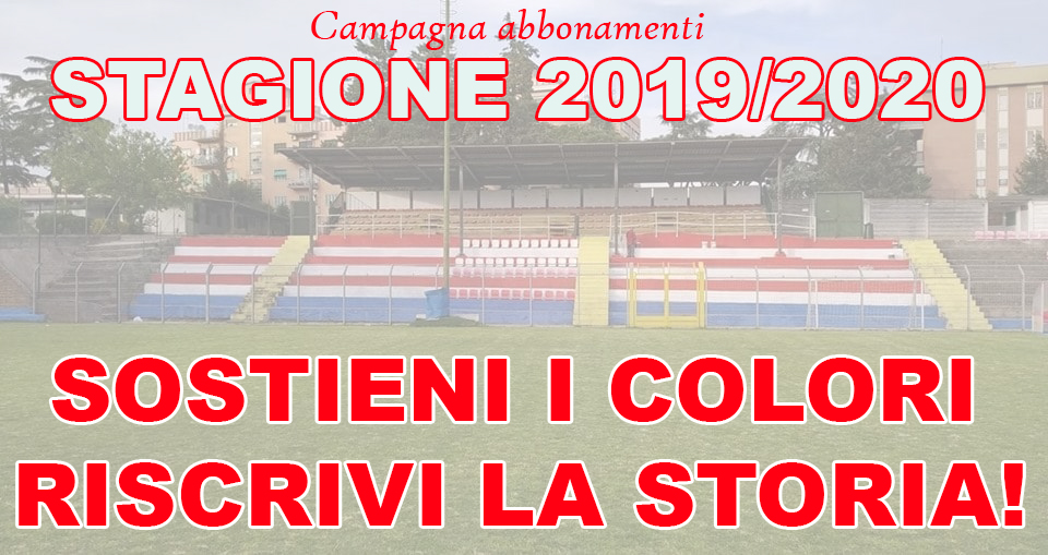 Campagna abbonamenti 2019/2020, tutti i dettagli a fine mese