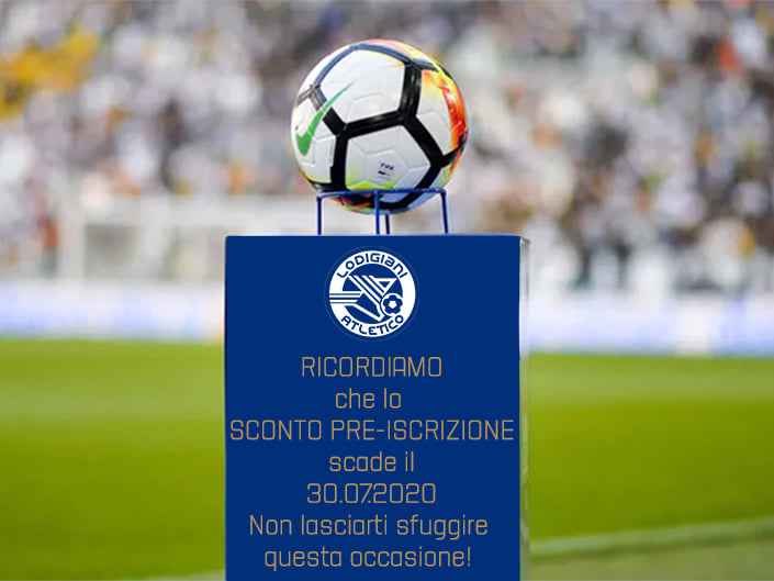 Pre-Iscrizioni Scuola Calcio