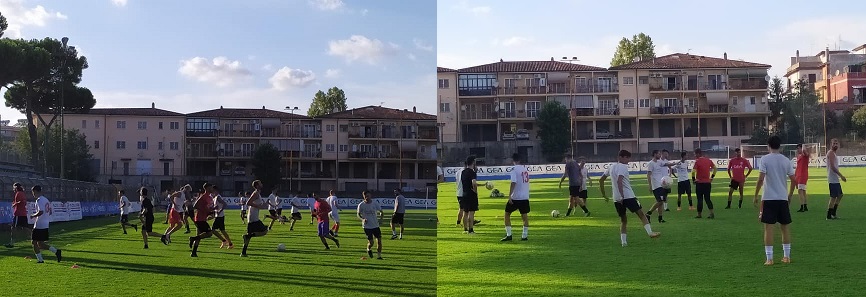 Iniziata oggi la preparazione alla nuova stagione per i ragazzi del mister Fabio Petruzzi.