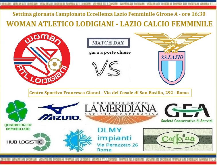 Presentazione gara Woman Atletico Lodigiani- Lazio Calcio Femminile